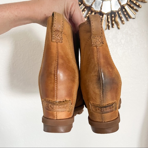 Sorel Joan of Arctic Wedge II Chelsea Boot Size 8 - Picture 3 of 4